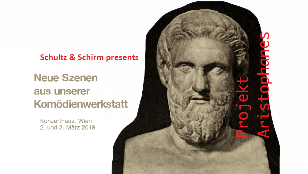 Flyer Projekt Aristophanes im Konzerthaus Wien