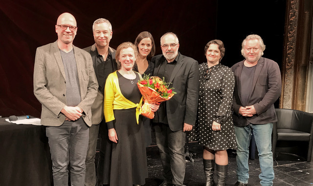 Jury und Gewinnerin von "Die Freiheit des Lachens"