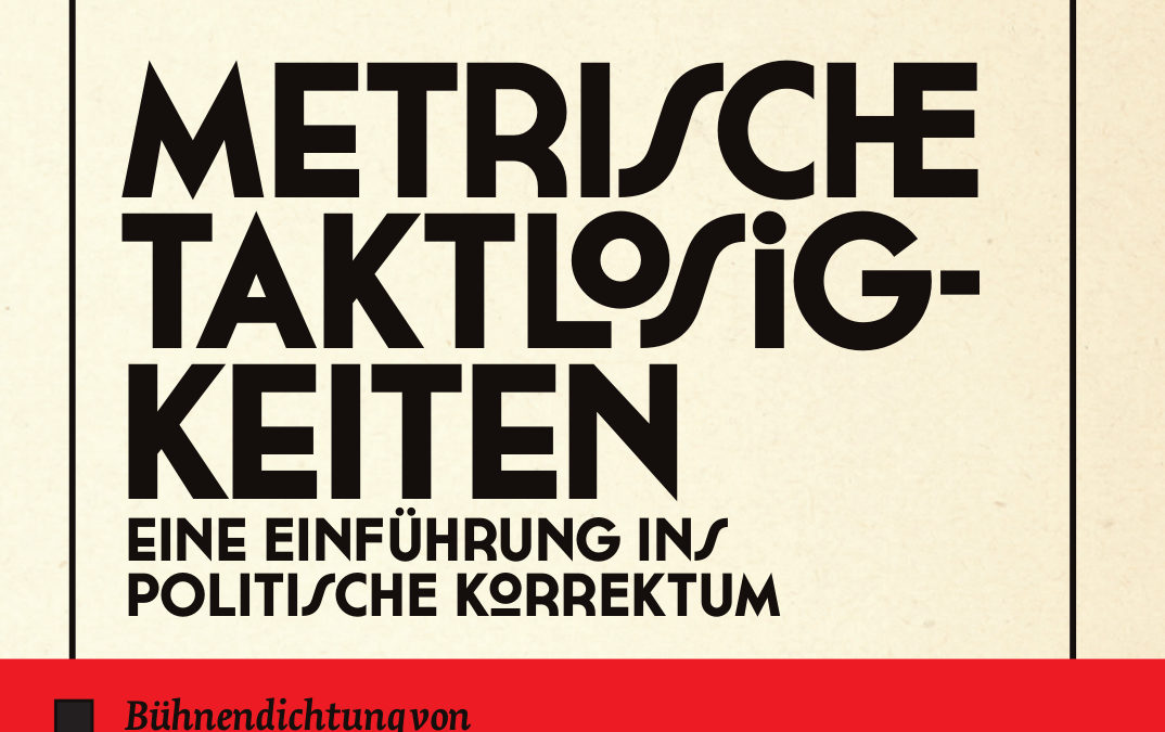 Cover von "Metrische Taktlosigkeiten"